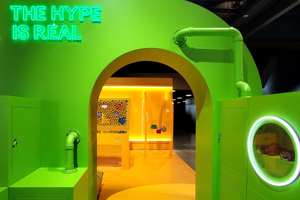 The Hype Is Real: the green laundry room's arch