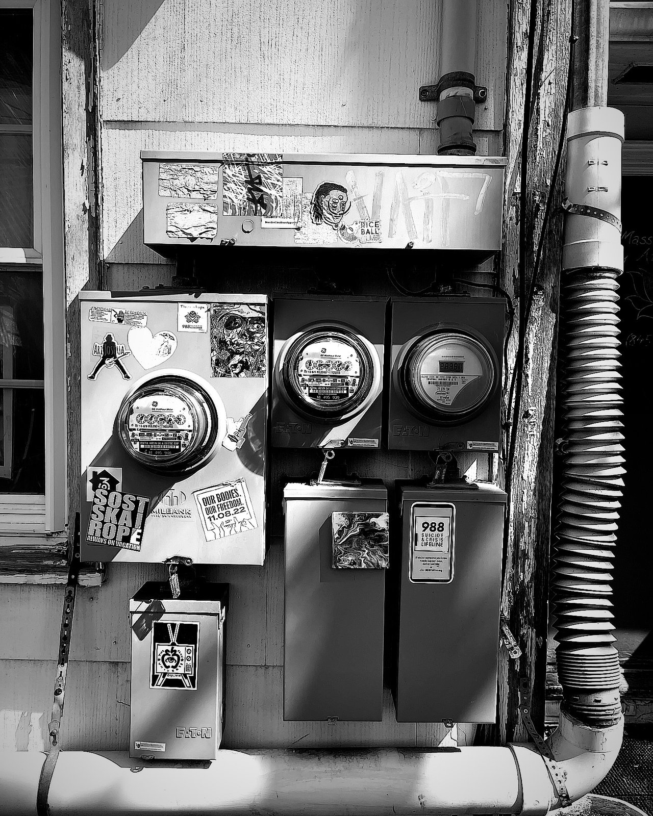Black and white photograph 28 from Whispering Lights