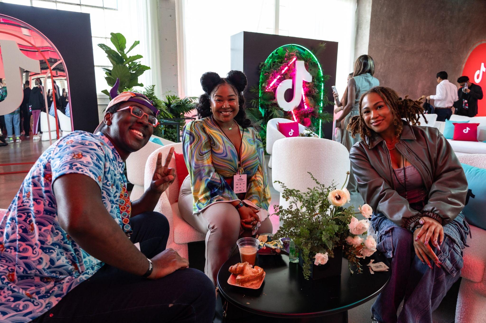 Creators in the summit lounge
